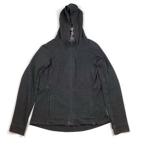 Lululemon Athletica Gray Full Zip Hoodie Jacket Size 6